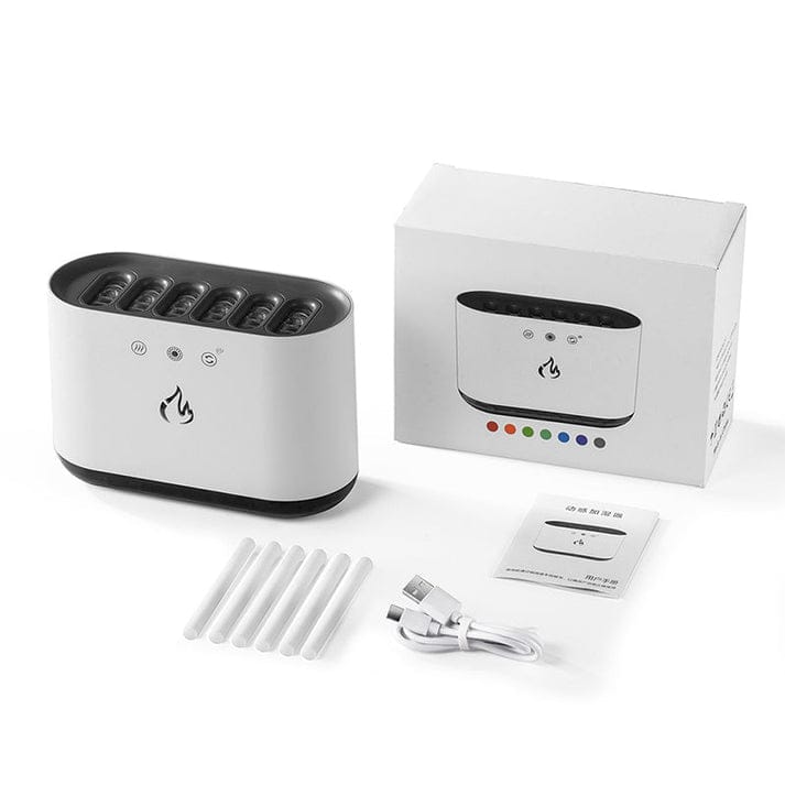 Smart Voice-Controlled Ultrasonic Flame Humidifier