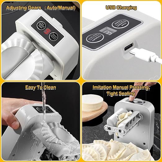 2-in-1 Automatic Electric Dumpling & Samosa Maker Machine