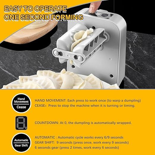 2-in-1 Automatic Electric Dumpling & Samosa Maker Machine