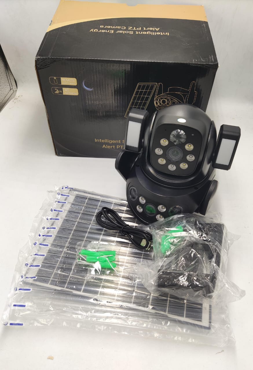 Solar Powered Security Camera